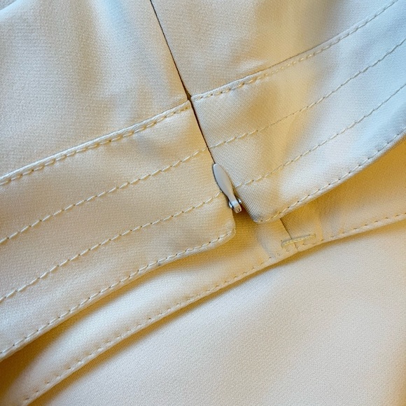 VICTOR ALFARO Straight Leg Cream Trousers, 4 - Picture 7 of 7